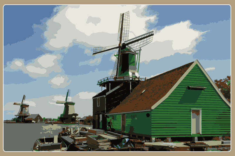 Molen de Huisman Zaanse Schans